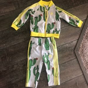 12 month cactus adidas tracksuit